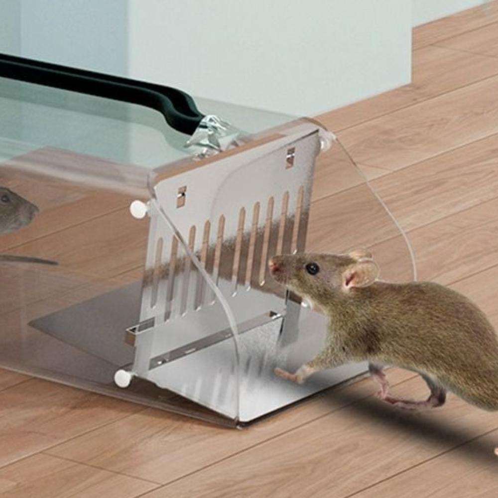 Smart Mechanism Continuous Mouse Catcher High Sensitive Pedal Rat Cage Bedroom Placement