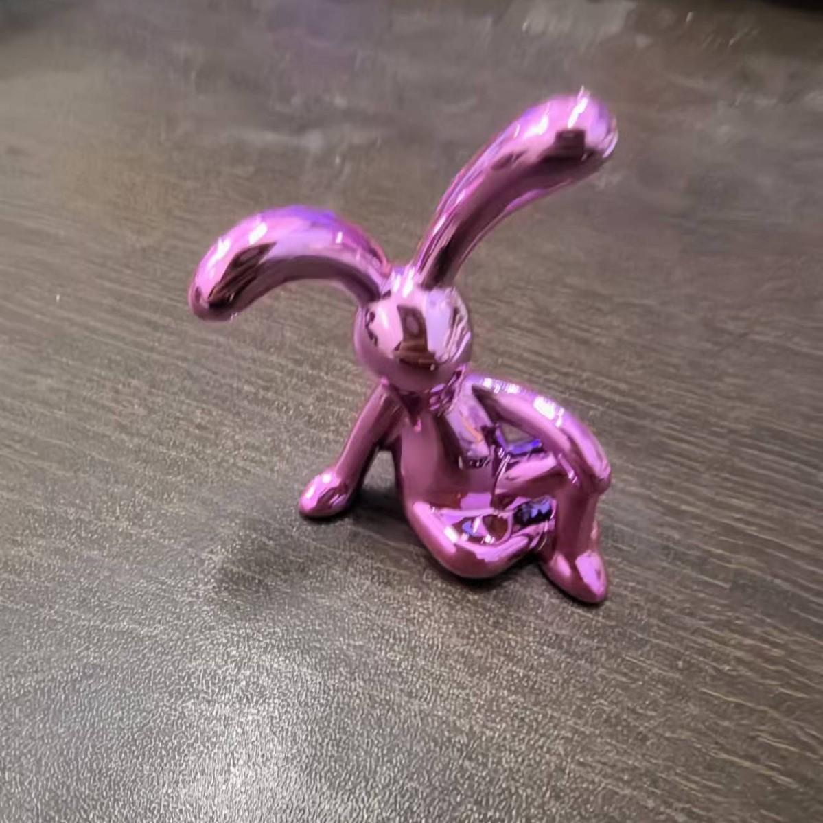 

«3D гальванизированное украшение в виде длинноухого кролика — милый, легкий, роскошный декор» Can be pasted, side seat