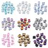 10 Stück 50 Stück Bunte Katzenkopf-förmige Acrylperlen Bunte lose Abstandshalterperlen für die Schmuckherstellung DIY Armband Halskette Zubehör