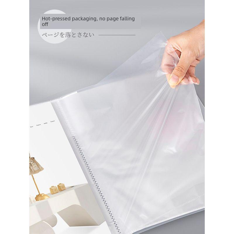 Document Storage Loose-Leaf Flip Test Papers for Students Storage Paper Buggy Bag Music Score Clip Music Score Magazine Cut Page Category Folder