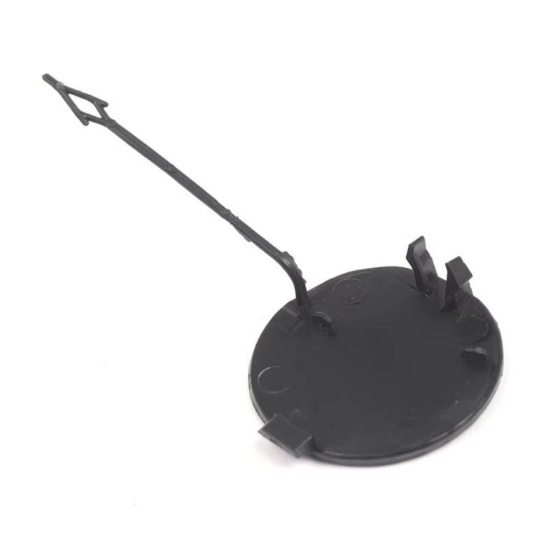 Front Bumper Tow Hook Cover Fit for  A4 B8 Black Durable ABS Exact Match Car Exterior Maintenance Accessory