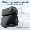 Protetores de Tela de Vidro Temperado de Cobertura Total e Películas de Hidrogel para Lente para Câmeras DJI Osmo Nano Anti-riscos Acessórios