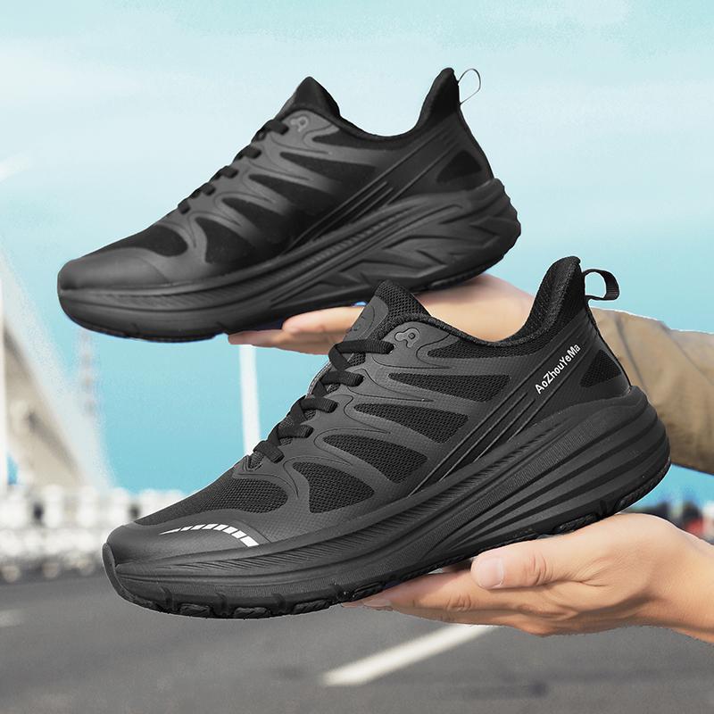 New Ultra Light Men Women Running Shoes High-quality Mesh Breathable Thick Sole Sneakers Outdoor Off-road Fitness Training Shoes