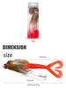 Bionic Soft Bait Water Mouse Deer Hair Lure for Deep Sea Fishing