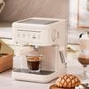 Coffelady 20-Bar Espresso Machine: European Standard Semi-Automatic with High-Pressure Extraction and Milk Frothing.