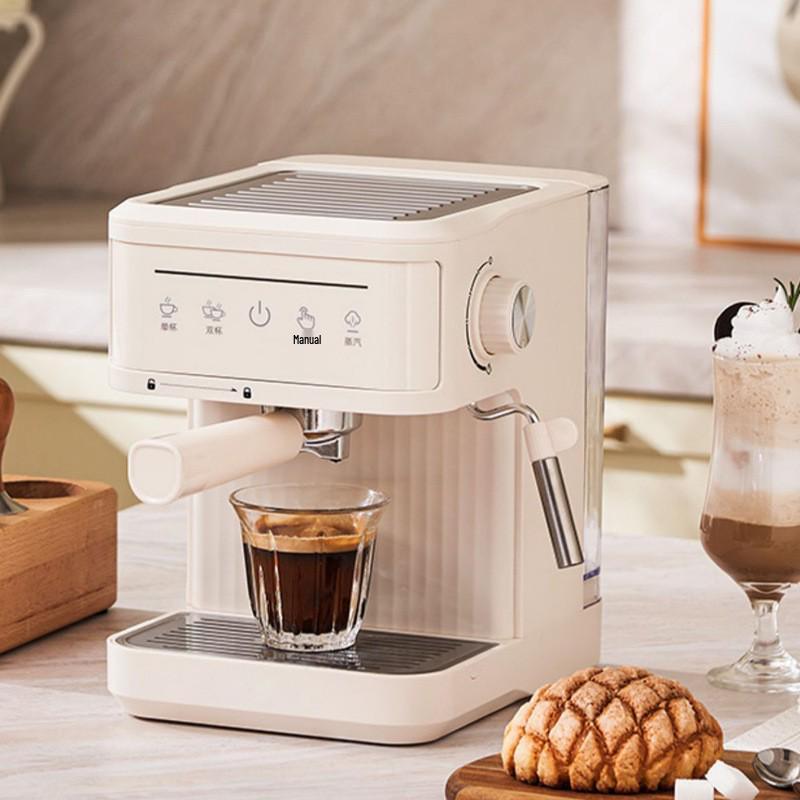 Coffelady 20-Bar Espresso Machine: European Standard Semi-Automatic with High-Pressure Extraction and Milk Frothing.
