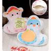 Year Of Cartoon The Snake Mascot Plush Toy Decoration Lunch Break Pillow Throw