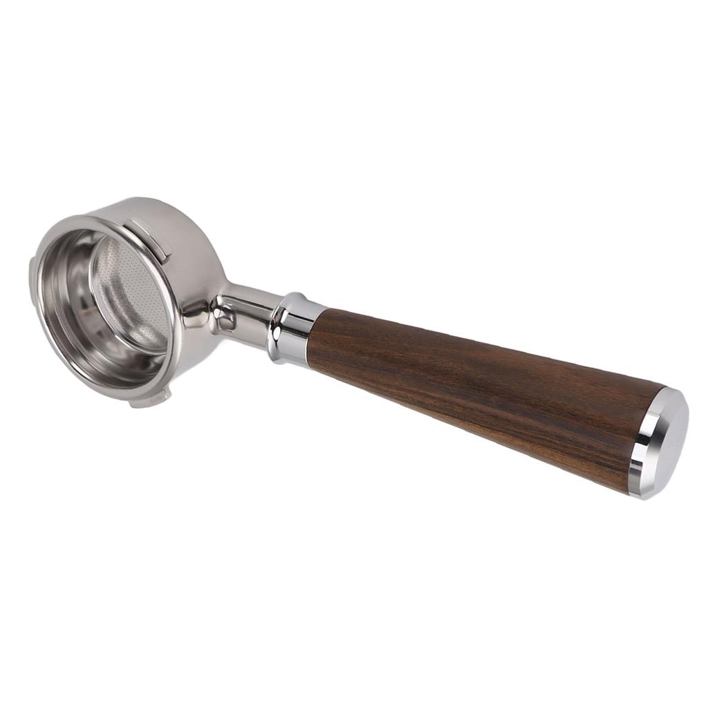 58mm Bottomless Portafilter 3 Stainless Steel Coffee Portafilter Wood Handle for Ba etto Coffee NaMachine