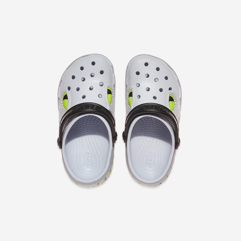 [Crocs] Classic Creature Light Clog Kids [CRS213938-STEEL]