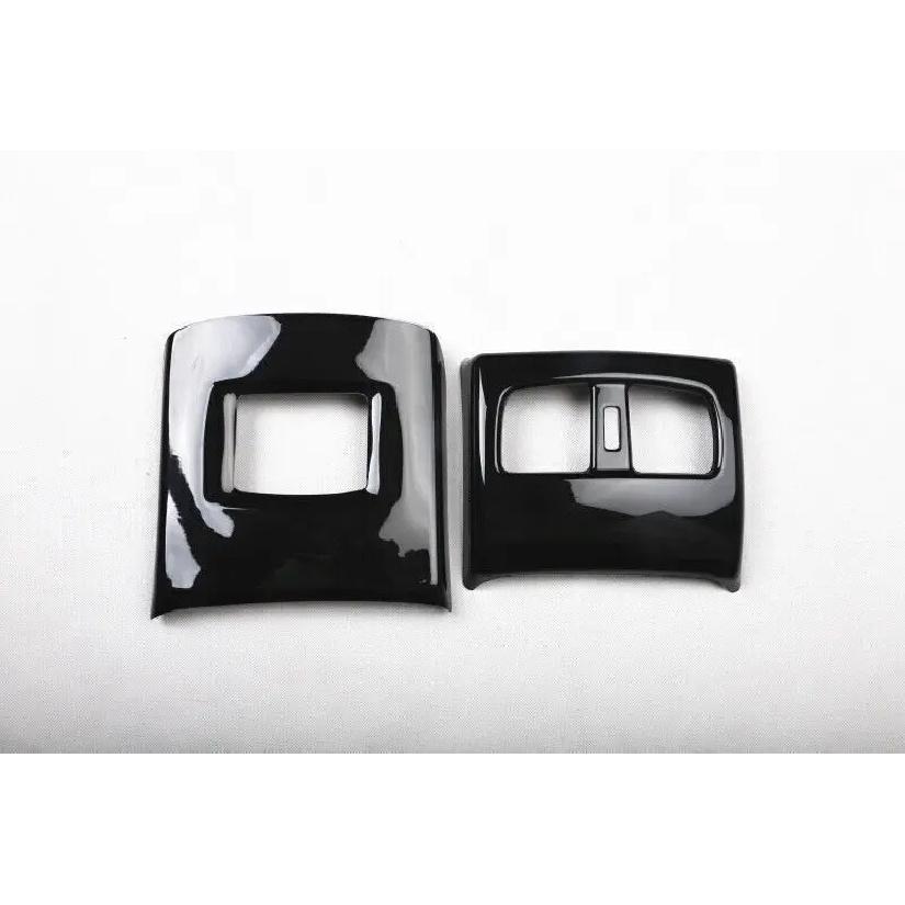 Glossy Black Rear AC Air Outlet Vent Cover Trim For Lexus ES300h ES350 2013-2018