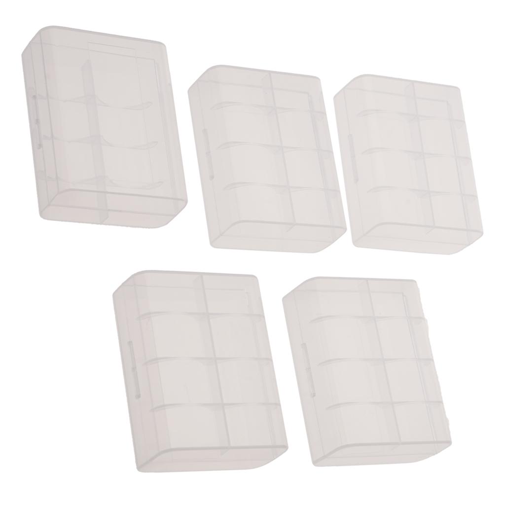 PP Battery Container for 2pc 26650 Battery Storage Safeguards Your Batteries from Short Circuit Accident Drop Box