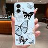Phone Case For iPhone 17 Flower Butterfly Thin Case For iPhone 17 Pro Max Transparent Soft Silicone TPU Cover For iPhone 17 Air