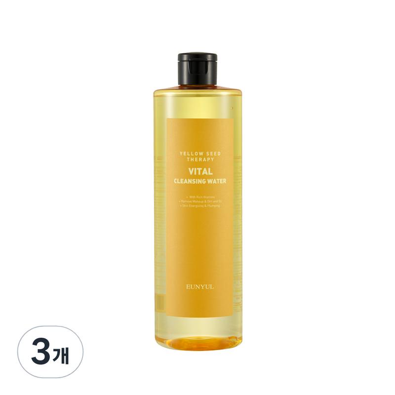 Eunyul Yellow Seed Vital Cleansing Water, 500ml, 3 Pcs