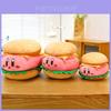 Cuscino Peluche Hamburger di Kirby con Pelliccia a Pelo Corto per Bambine e Bambini Comfort