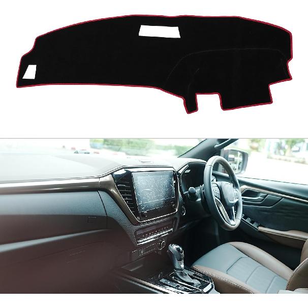 

Front Dashboard Cover for Ford for Ranger 1989-1994 Non-Slip Dash Cover Mat Polyester Silicone