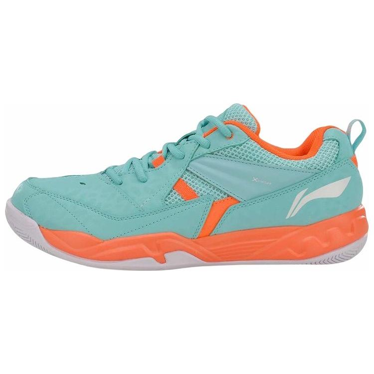 New LiNing Koba Cushioning Wear Resistant Low Top Badminton Shoes Unisex Electric Blue AYTM079-2