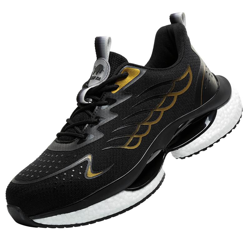 

Пластиковый подносок Изоляция 6 кВ Мужские рабочие защитные кроссовки Без металла Неразрушимые Защита от ударов Рабочие ботинки 38