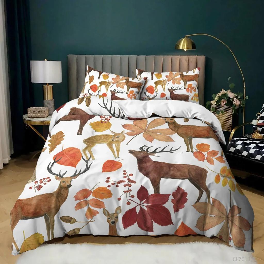 Animal Duvet Cover Set Cartoon Kittens Funny Smiling Doodle Humorous Twin Bedding Set Polyester Quilt Cover