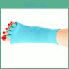 Yoga Breathable Cotton Socks Unisex Pain Relief Toeless Socks For Gym Home Use