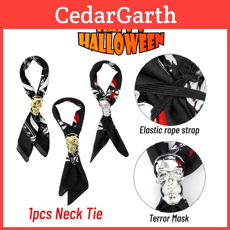 Halloween Costume Accessory Ghost Festival Dress-up Prop With Skull Design