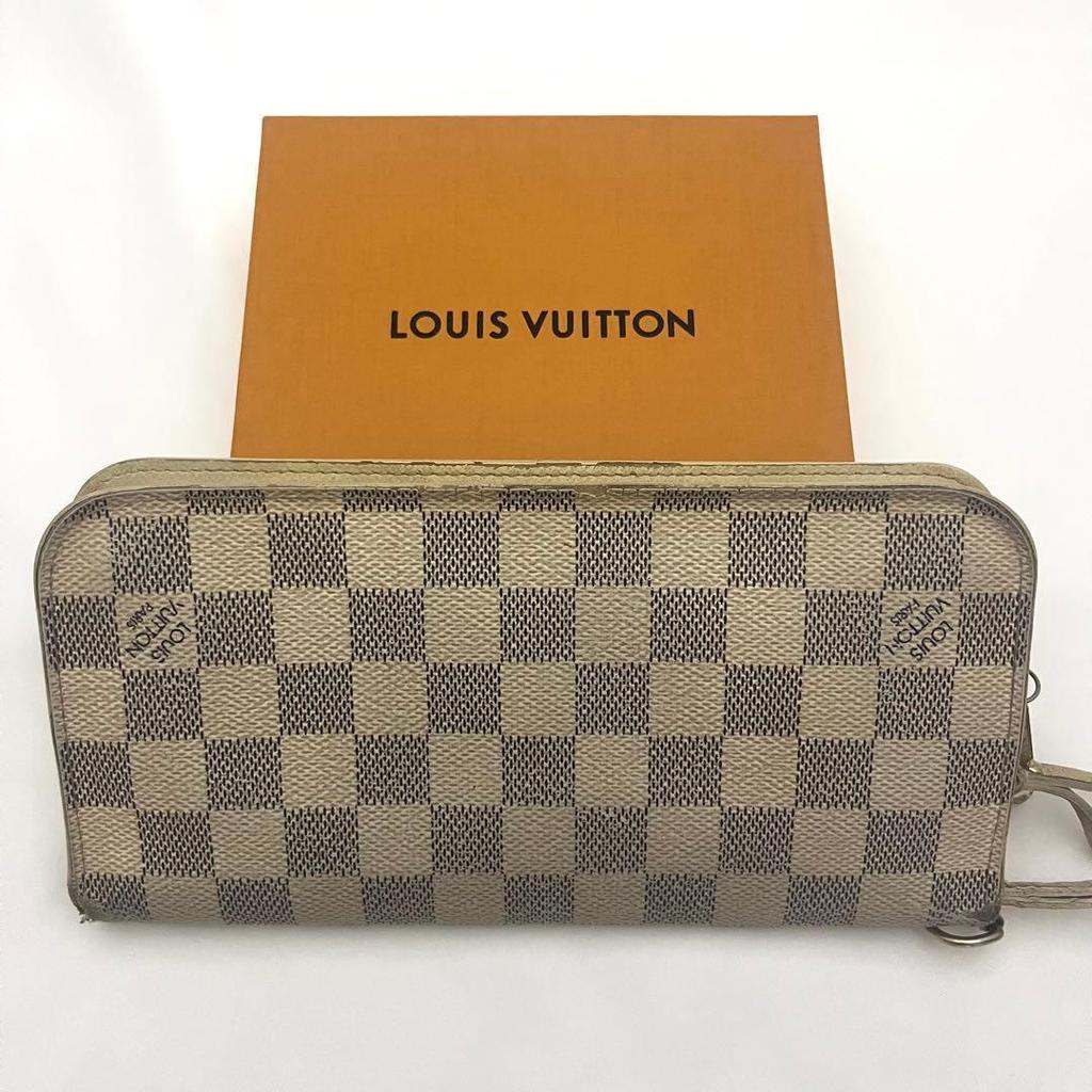 Used Louis Vuitton LV Portefeuille Insolites Damier Azur CA5018