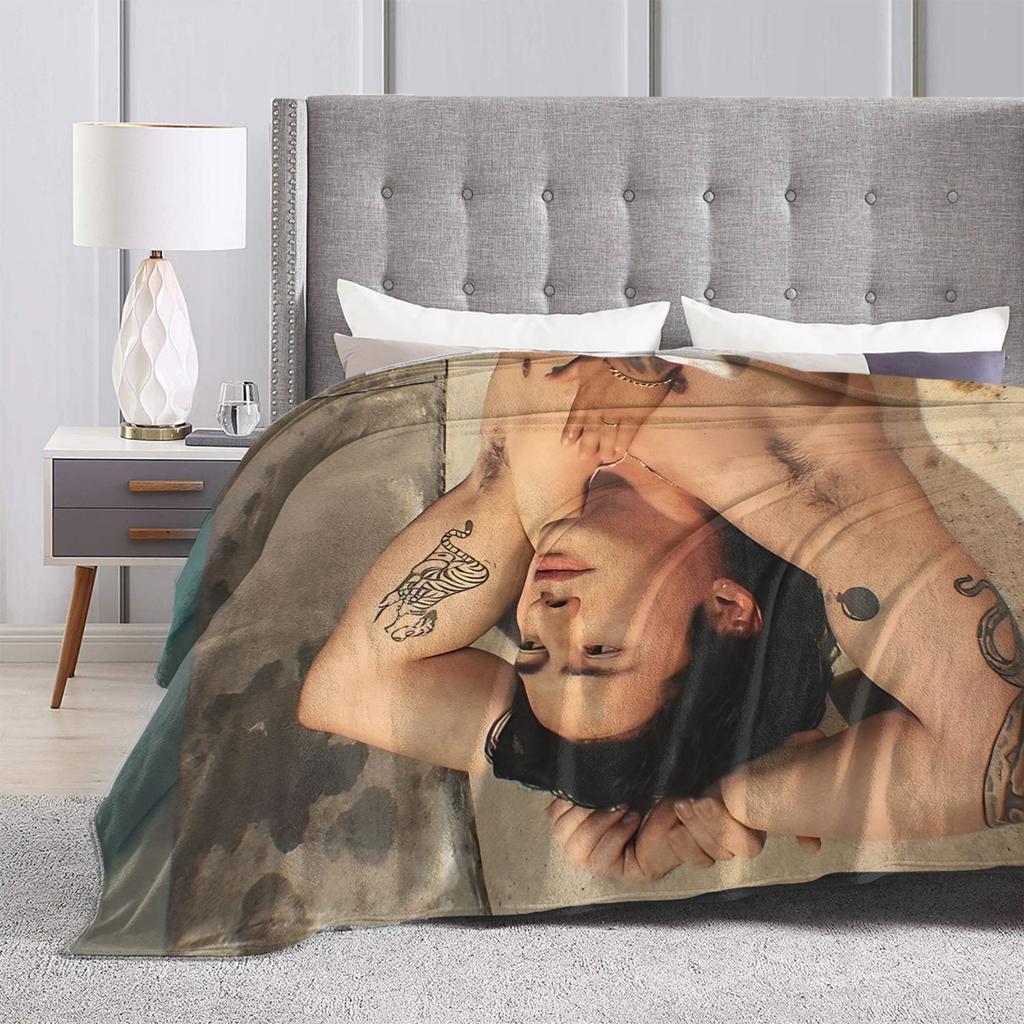 Soft Blanket Travel Hudson Williams Connor Storrie Heated Rivalry Throw Blanket Flannel Bedspread For Bedroom Sofa Bed Cover