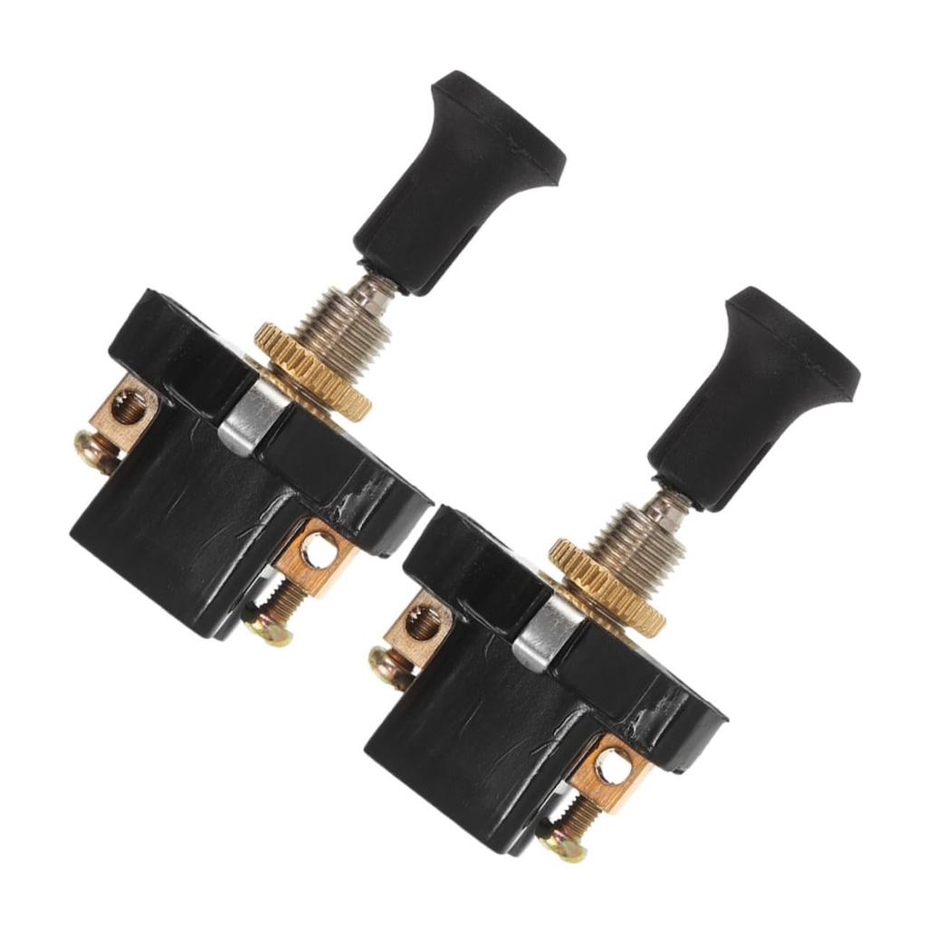 Luxshiny 2-Piece Universal Switch with Durable Push-Pull Design