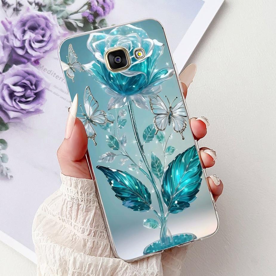 Für Samsung Galaxy A5 2016 2017 Hülle SM-A510F SM-A520F Stilvolle Bemalte Abdeckung Weiche Silikonhüllen Für Samsung A5 2017 2016 Fundas