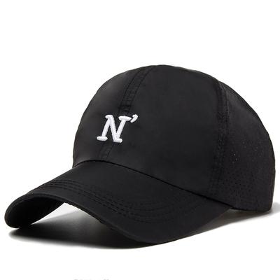 Quick Drying Baseball Cap Summer Men's Mesh Letter Embroidery Caps Outdoor Breathable Sport Sunhat Adjustable Unisex