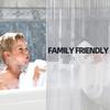 Transparent Shower Curtain Liner, Lightweight, Waterproof Shower Curtain for Bathrooms