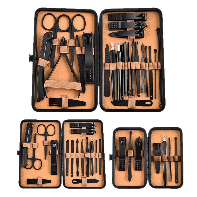 Premium 24-Piece Anti-Splash Nail Clipper and Pedicure Set