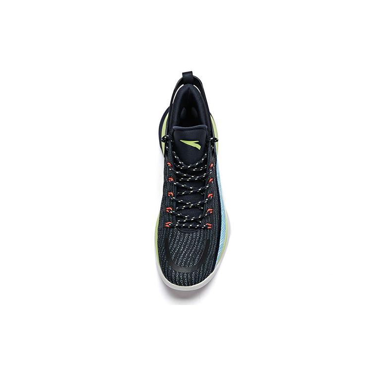New Anta UFO2.0 Celestial 2 High Top Performance Basketball Shoes Men's Blue Black White 112011608-1