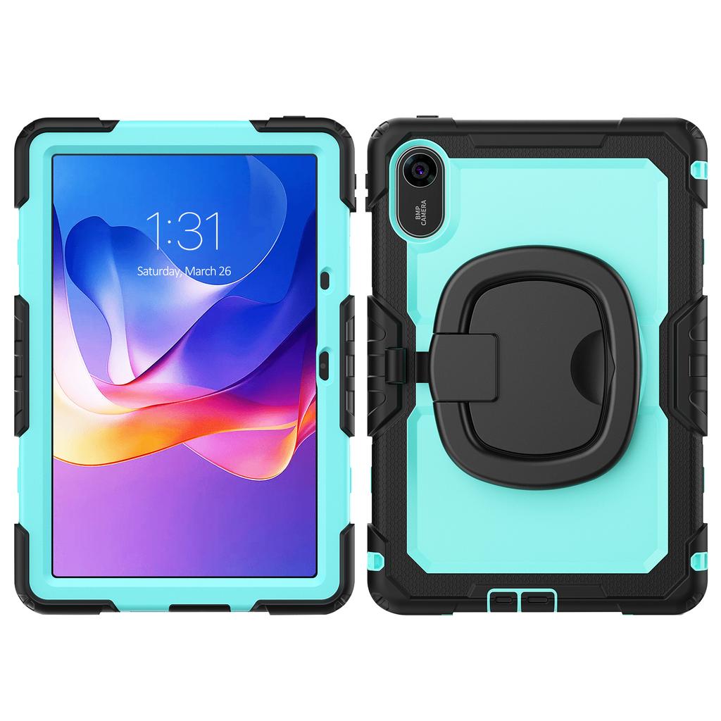 Heavy Duty Rugged Protective Case 360° Rotating Kickstand & Handle Grip,Shoulder Strap For Xiaomi Redmi Pad 2 11 Inch
