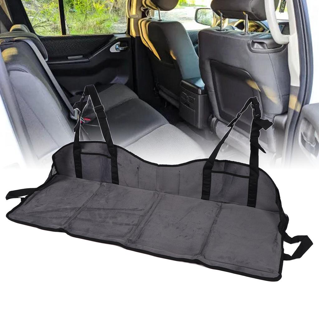 Estensione Pieghevole per Sedile Posteriore Auto Morbida Comfort Migliorato Peluche Portatile Estensione Piatto Materassino Sedile Posteriore per Veicolo SUV