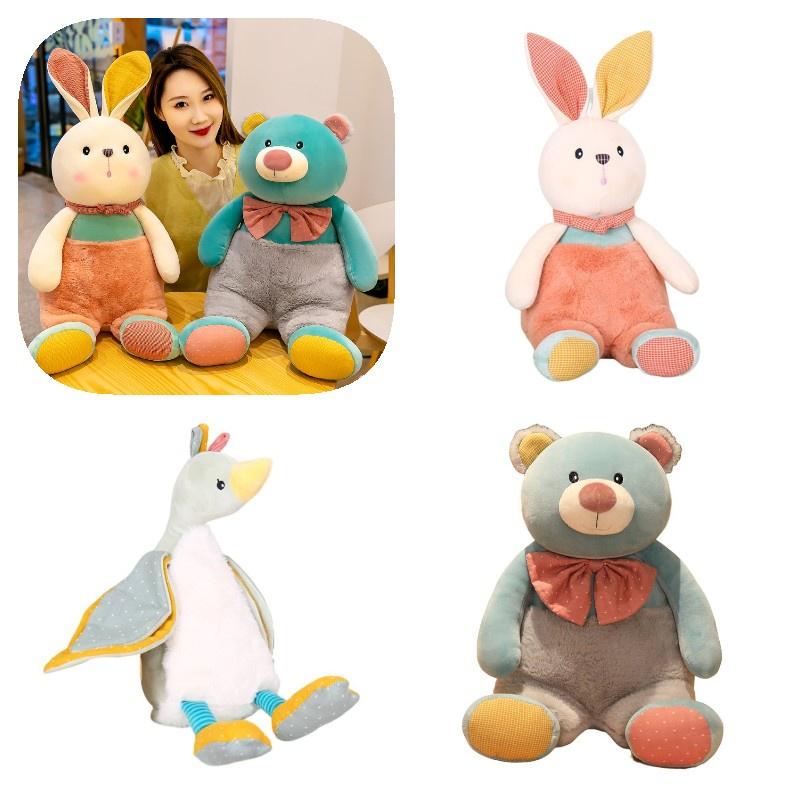 Adorable Animal Plush Toys In Rabbit Goose And Bear Styles