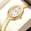 High-End Watches Oval Bracelets Women'S Watches Gold Watches Vintage Watches Simple Quartz Watches