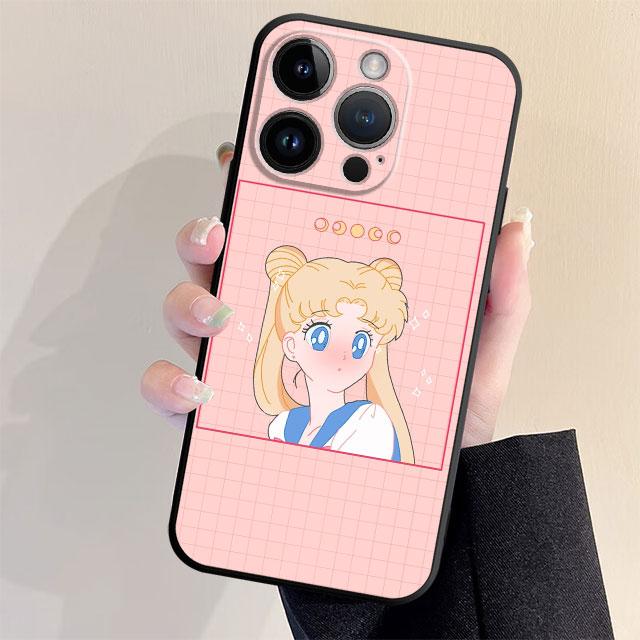 Cartoon Sailors -Moons Case for Apple iPhone SE 8 13 Pro Max 6s 11 7 14 Plus XS X 12 Mini XR 11pro Cover Coque Funda TPU Soft