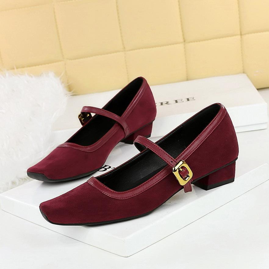 

Ретро-слово с туфлями Мэри Джейн с металлическим леопардовым принтом, квадратные женские туфли на низком толстом каблуке, замшевые легкие туфли-лодочки 40