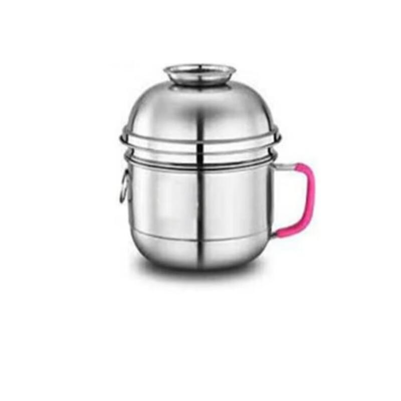 ZISIZ 304 Stainless Steel Round Lunch Container