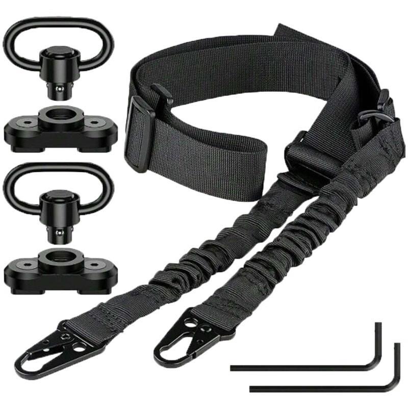 Tactical Double Point Rifle Sling with QD Buckles