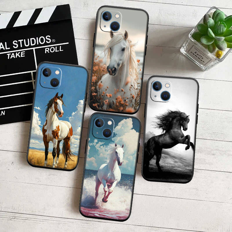 MH57 Fine Horse Phone Shell Case for Redmi Note 12 12S 12C 13 13C 13R 14 14S 14R 14C Pro Max Plus A3 A3X A4 A5 11A 13X