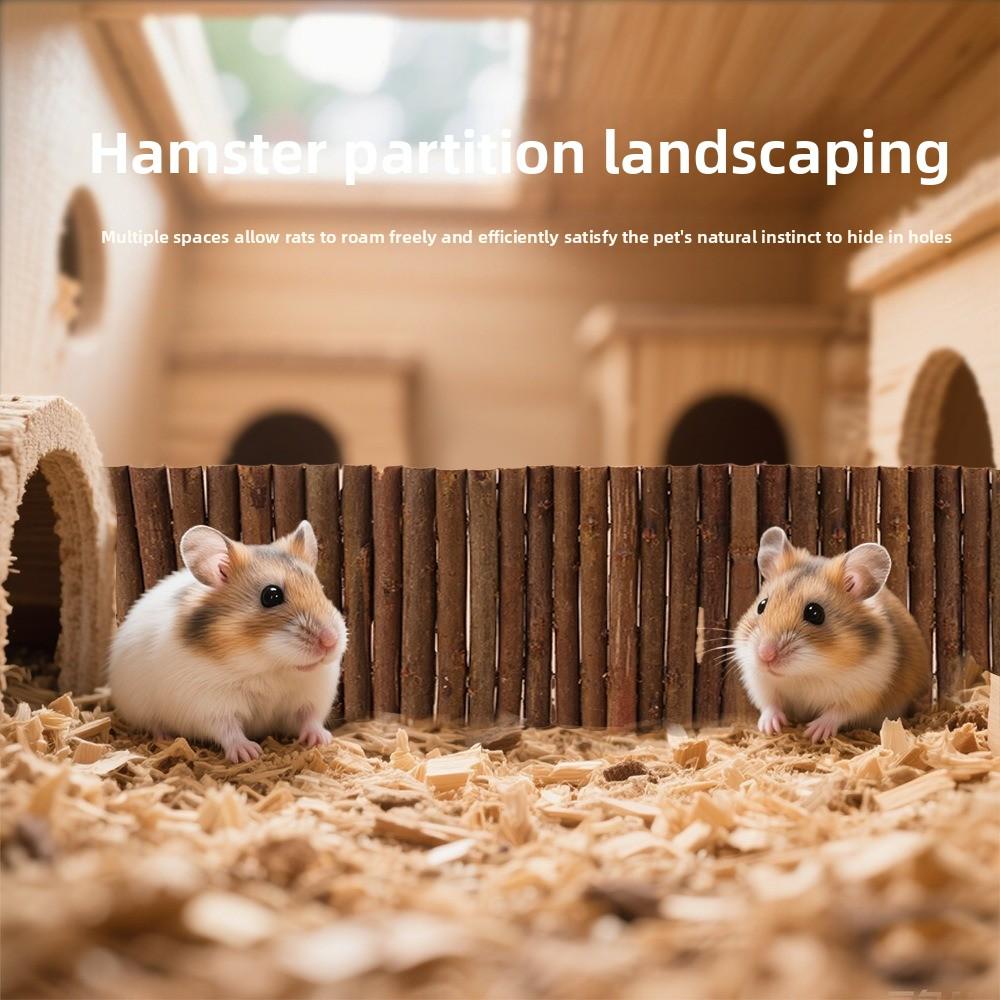 Holz Molar Weidenzweig Kleintier Kaninchen Kauspielzeug Bogenbrücke Spielzeug Hamster Molar Zubehör