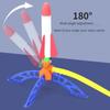 Kids Air Rocket Foot Pump Launcher Toys Sport Game Jump Stomp Outdoor Child Play Set Jump Sport Games Toys For Children
