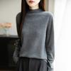 Women S Loose Half Turtleneck Pullover Knit Sweater For Inner Wear