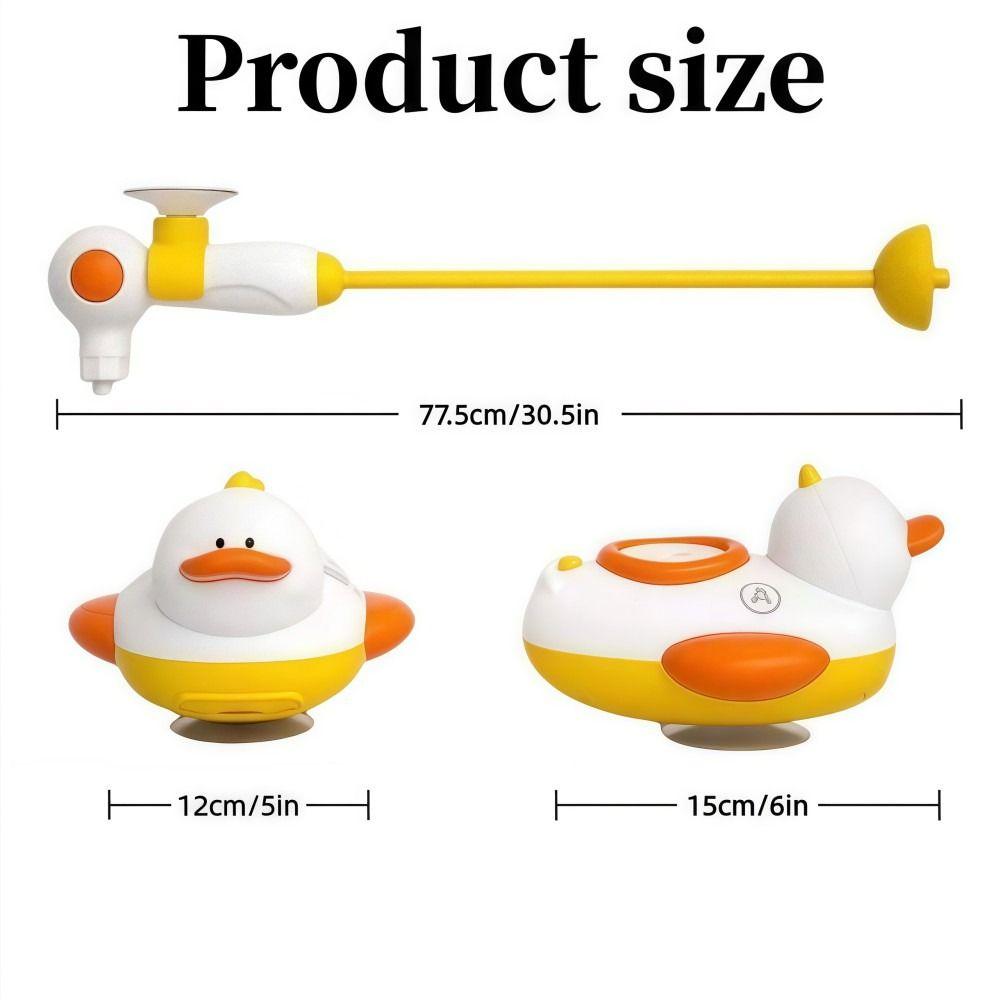 Rotation Bath Shower Head Electric Shower Toy Set Fun Baby Bath Water Toys  For Bathtub