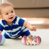 Baby Krabbelrolle Spielzeug Säuglingsaktivität Bauchzeitrolle Montessori Pädagogische Entwicklung Sensorisches Spielzeug für Kinder 0 12 Monate