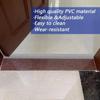 1PC 2m/78.74inch Self-Adhesive Floor Transition Strip,Wood Grain Floor Divider, Laminate Floor Cover with Installation