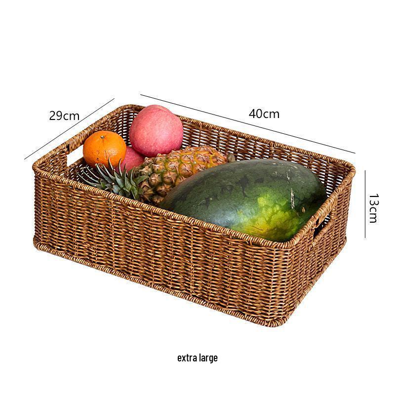 Geflochtener Kunst rattan Aufbewahrungskorb für TV-Schrank oder Supermarkt-Display