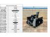 High-Power Tracked Snow Blower with Gasoline Engine for Community and Road Use