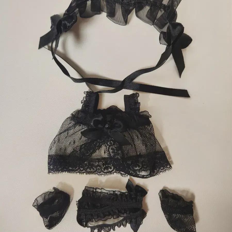 

15cm Cotton Doll Clothes Lace Slip